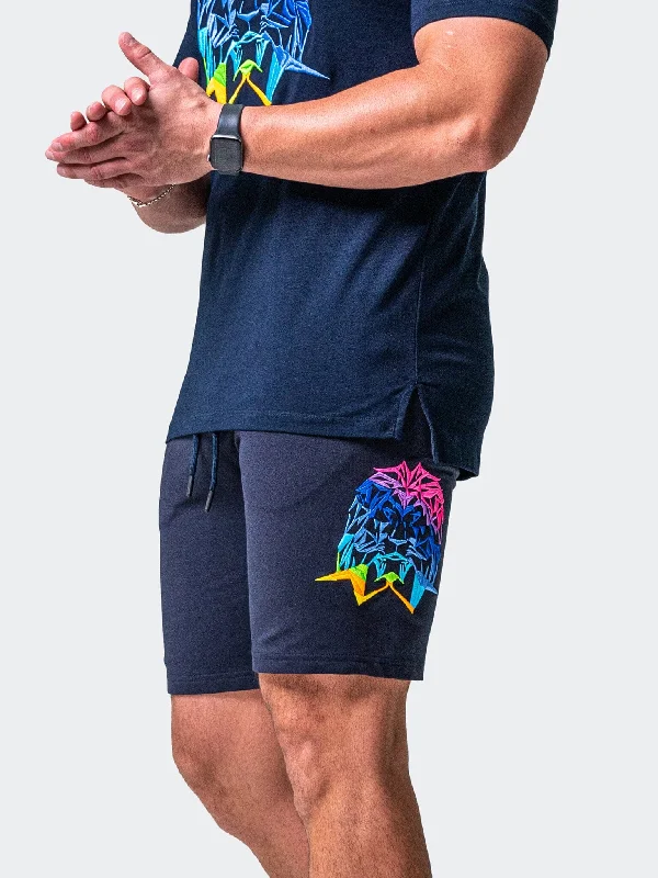 Men's Chino Shorts for Warm WeatherShorts Neon Navy