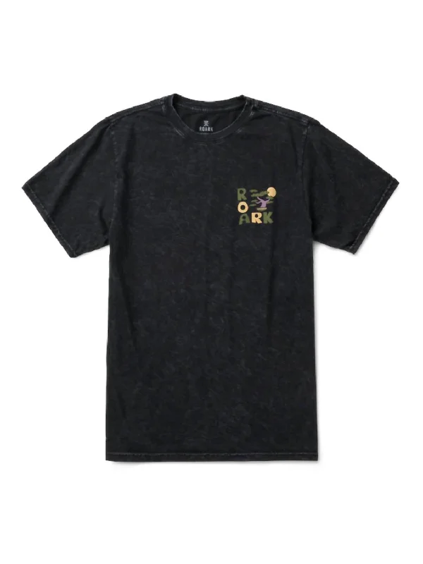 Men's Shirts with Embellished CollarsMen's Bike Path Premium Tee In Black