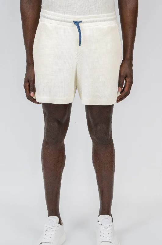 Men's Button-Fly Pants for a Traditional TouchBay Retro Waffle Short