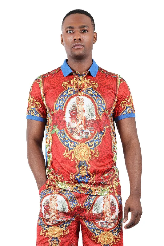 Men's Shirts with Appliqué DetailsVogue Finesse Polo Shirt