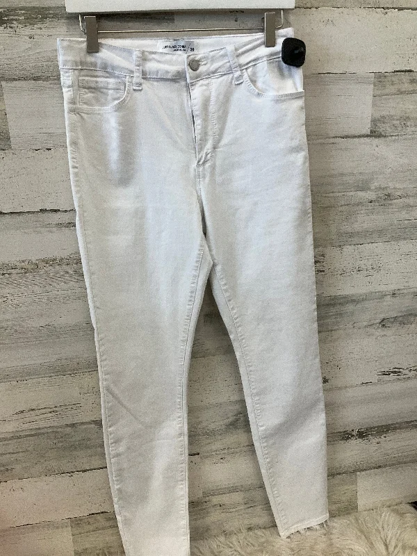 Men's Straight-Leg JeansJeans Skinny By Just Black In White Denim, Size: 8