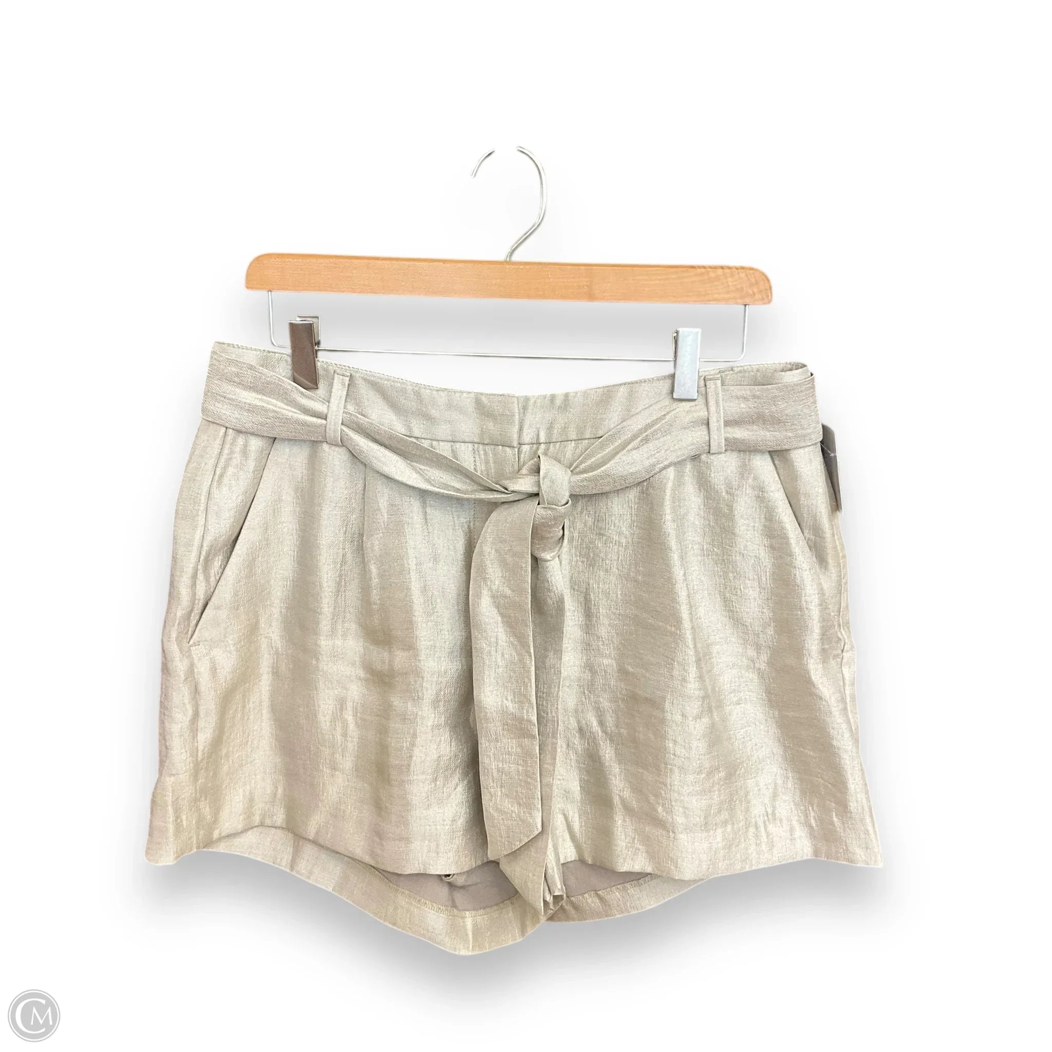 Men's Pants with Welt PocketsShorts By Loft In Silver, Size: 10