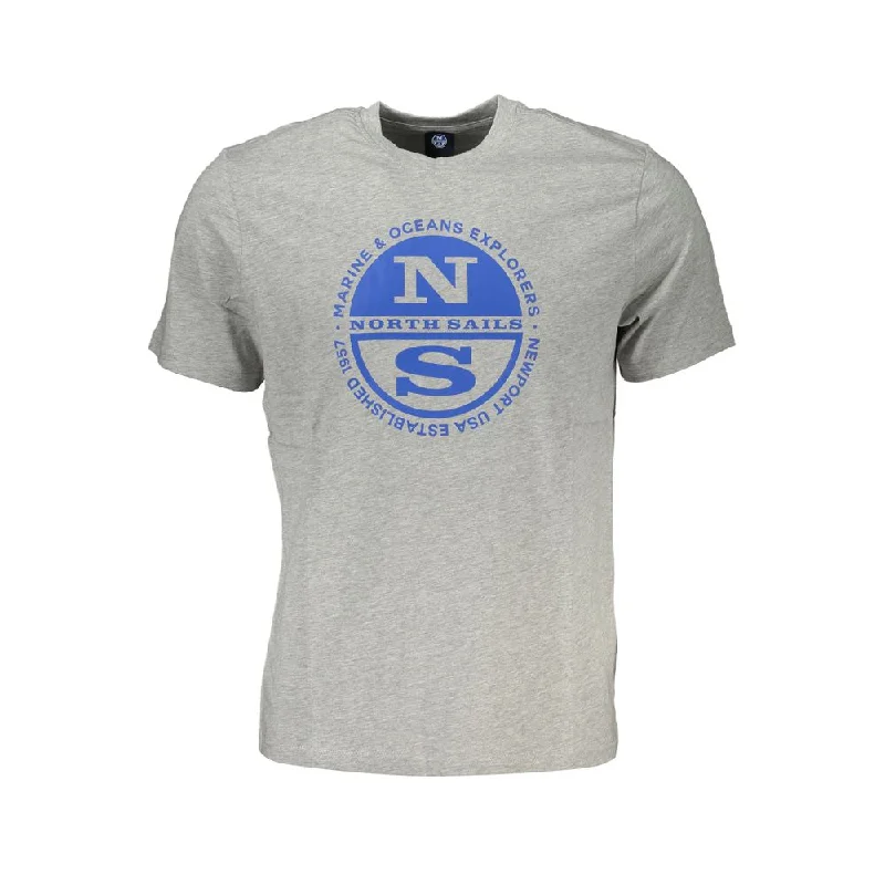 Men's Shirts with Asymmetrical HemlinesNorth Sails  Cotton Men's T-Shirt