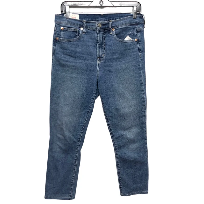 Dark Wash Men's JeansJeans Skinny By Gap In Blue Denim, Size:8