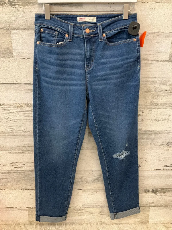 Men's Jeans with RipsJeans Straight By Levis In Blue, Size: 8