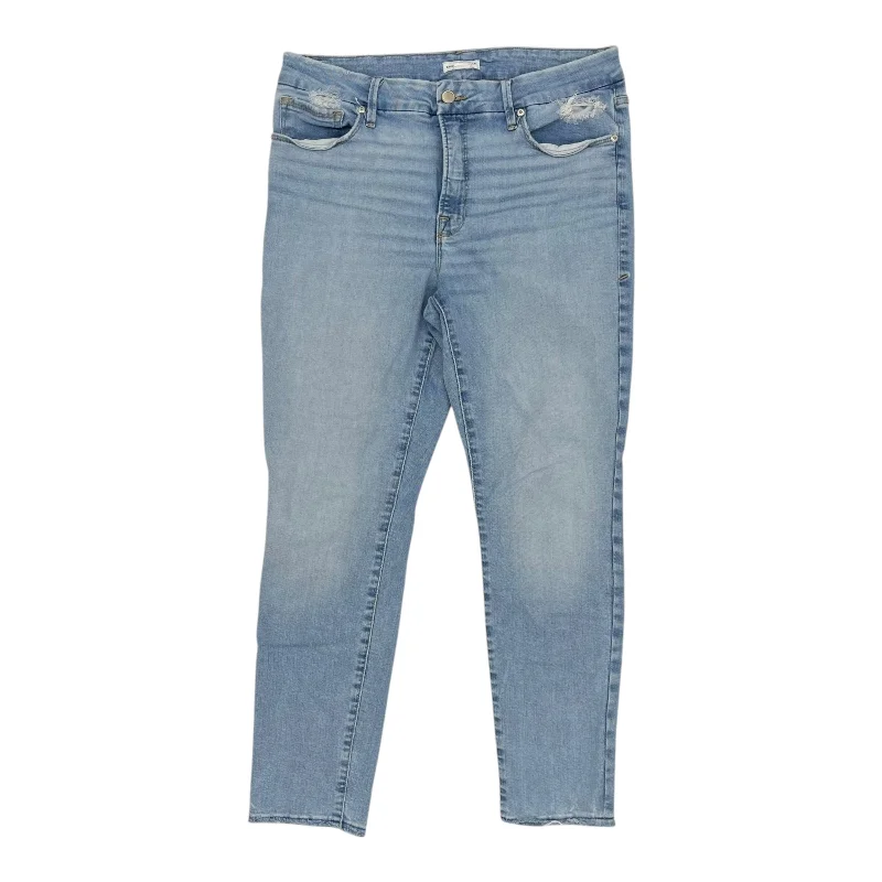 Elegant Men's JeansJeans Skinny By Good American In Blue Denim, Size:12