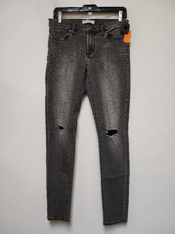 Comfortable Men's JeansJeans Skinny By Banana Republic In Black Denim, Size: 6