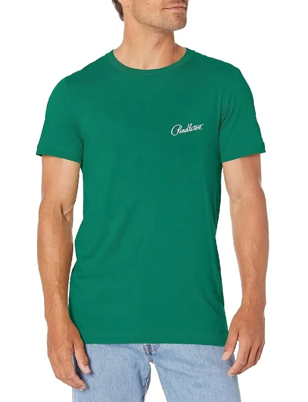 Men's Shirts for BoatingMen's Harding Graphic Tee In Green