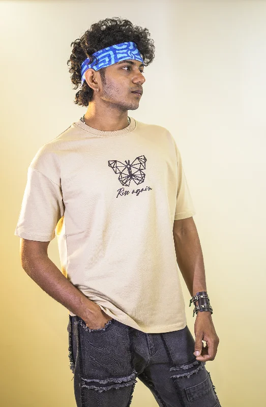 Men's Shirts with Floral PrintsSandal Reign Drop Shoulder Tee