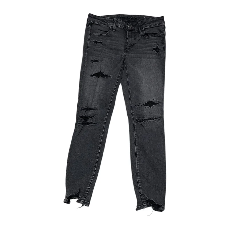 Everyday Casual Men's JeansJeans Jeggings By American Eagle In Black Denim, Size: 8