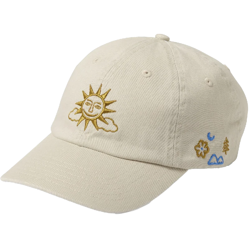 Elegant Derby CapsMen's Sun Embroidered Baseball Hat