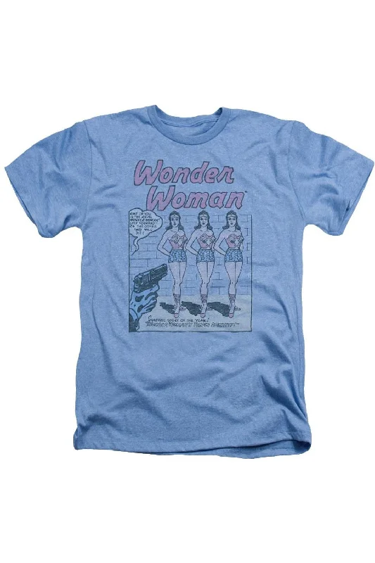 Men's Casual Shirts for Everyday WearDC Comics Multiple Wonder Woman Adult Heather Tee / T-Shirt Men's Casual Shirts for Everyday WearDC Comics Multiple Wonder Woman Adult Heather Tee / T-Shirt