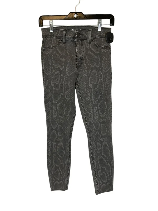 Men's Jeans for Everyday WearJeans Skinny By Level 99 In Grey Denim, Size: 4