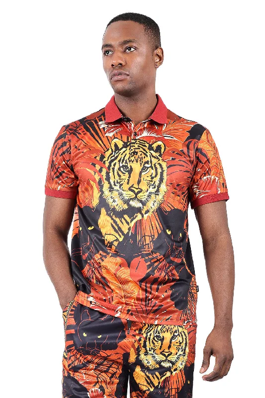 Men's Shirts with High NecksRage Mode Polo Shirt