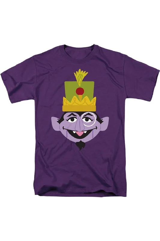 Men's Shirts for FishingSesame Street Christmas Nutcracker Count Short Sleeve Adult Tee / T-Shirt Men's Shirts for FishingSesame Street Christmas Nutcracker Count Short Sleeve Adult Tee / T-Shirt