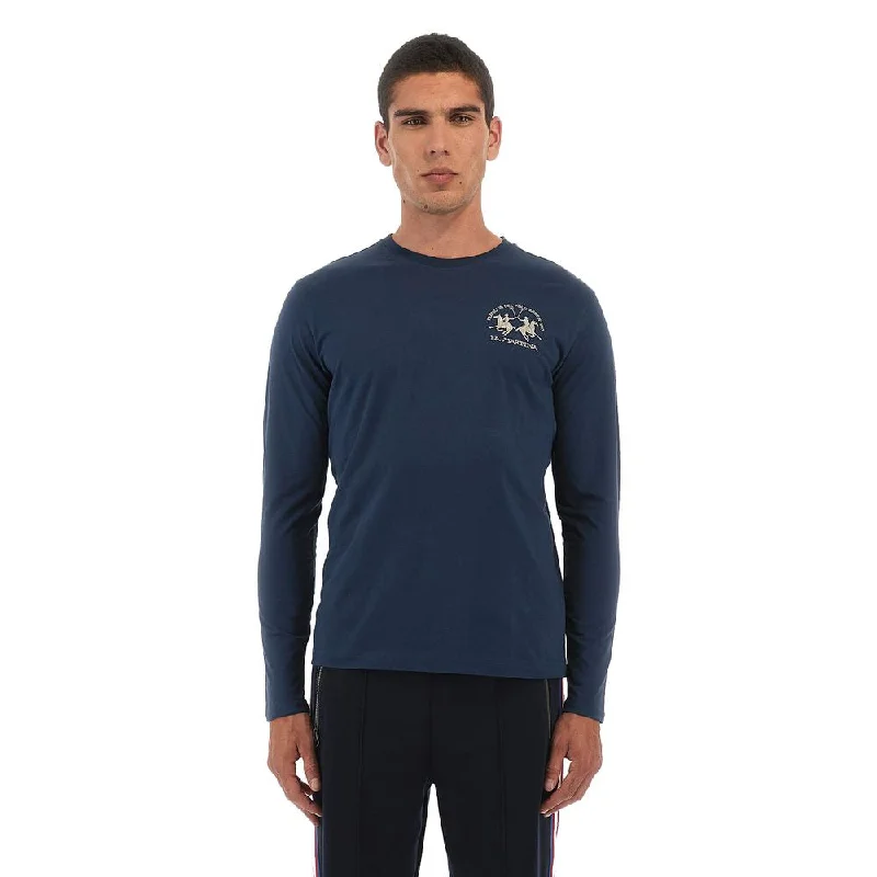 Men's Shirts with Ruffled HemlinesLa Martina  Cotton Men's T-Shirt