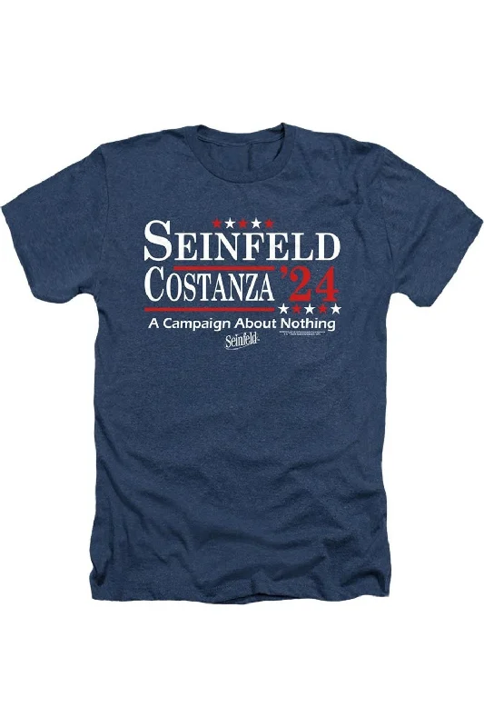 Men's Shirts for BoatingSeinfeld Election Tee / T-Shirt Adult Heather