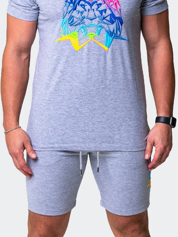 Men's Pants with Antimicrobial TreatmentShorts Neon Grey