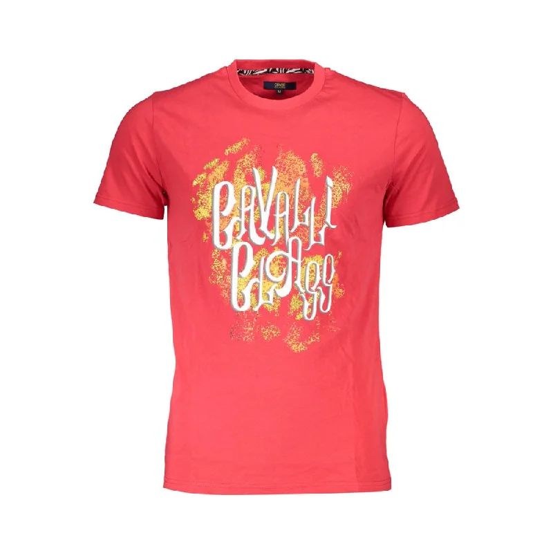 Durable Men's Work ShirtsCavalli Class  Cotton Men's T-Shirt