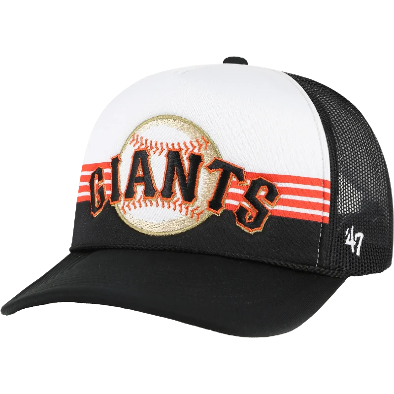 Designer Trucker HatsGiants Liftoff 47 Trucker Foam Front Mesh