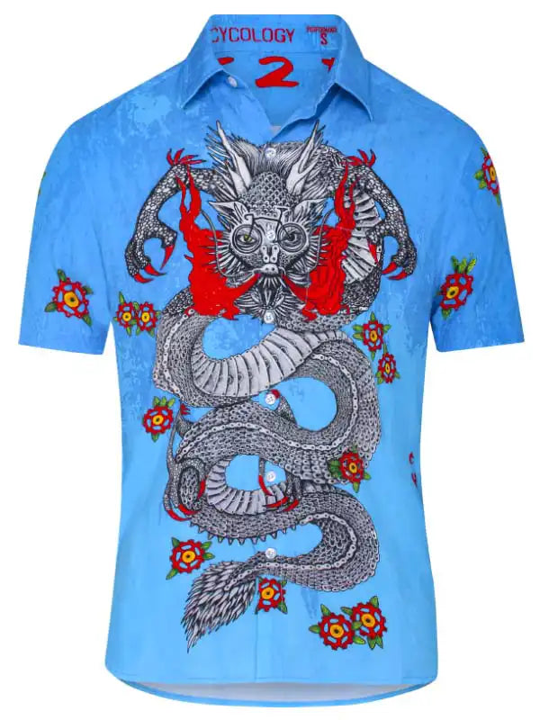 Men's Organic Cotton Shirts for Eco-ConsciousnessDragon Gravel Shirt