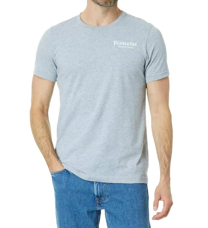 Men's Shirts for Outdoor ActivitiesMen's Lobo Diamond Graphic Tee In Heather