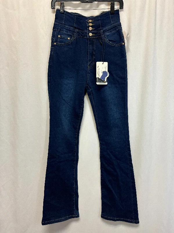 Best Fitting Men's JeansJeans Boot Cut By Clothes Mentor In Blue Denim, Size: 7