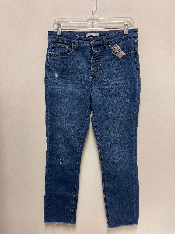 Inexpensive Rip and Tear Men's JeansJeans Skinny By Lc Lauren Conrad In Blue Denim, Size: 10