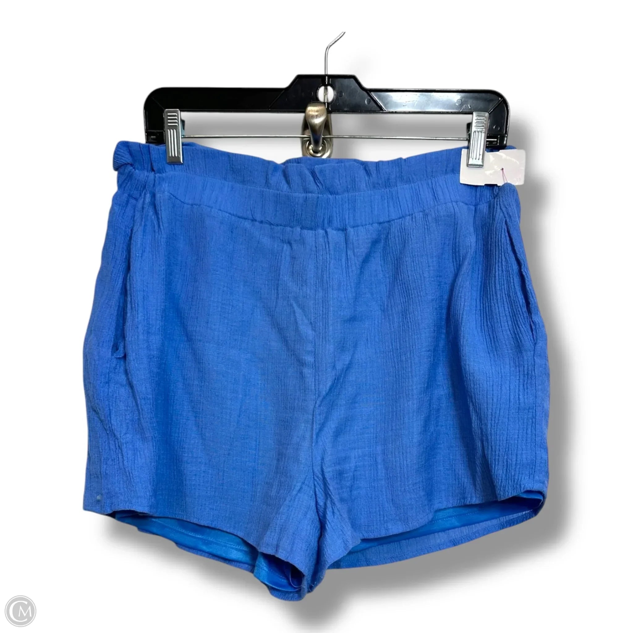 Men's Pants with Deep PocketsShorts By Lush In Blue, Size: L