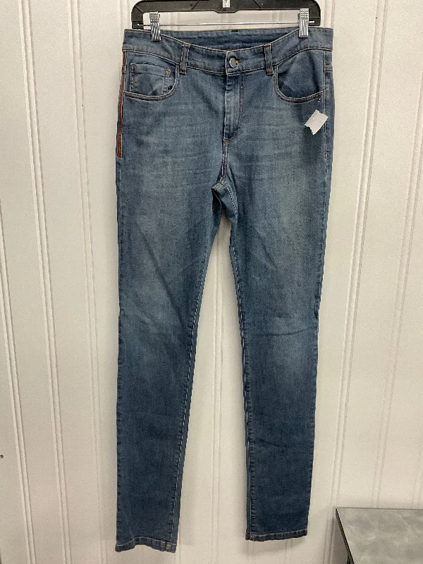 Inexpensive Rip and Tear Men's JeansJeans Straight By Clothes Mentor In Blue, Size: 10