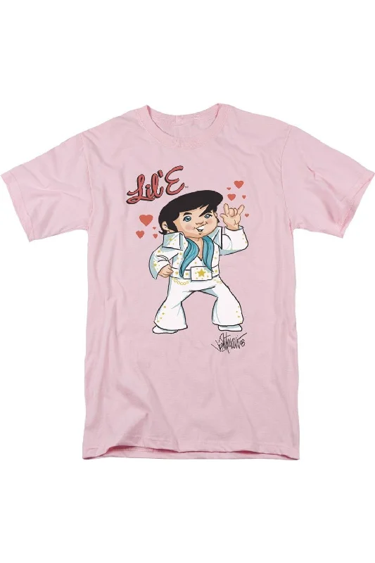 Men's Dressy Shirts for Formal EventsElvis Presley Lil E Short Sleeve Adult Tee / T-Shirt Men's Dressy Shirts for Formal EventsElvis Presley Lil E Short Sleeve Adult Tee / T-Shirt