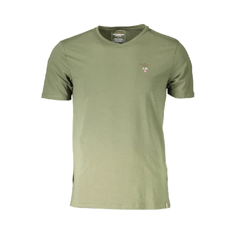 Men's Short-Sleeved ShirtsAeronautica Militare  Cotton Men's T-Shirt