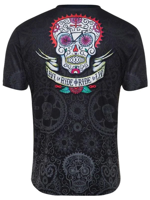 Men's Crew Neck T-Shirts for Everyday WearDay of the Living Men's Technical T Shirt Black