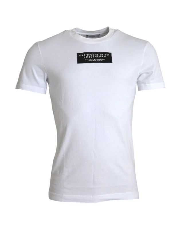 Men's Shirts with Bow TiesDolce & Gabbana Cotton DG Applique Men Casual Men's T-shirt (Pre-Owned) Men's Shirts with Bow TiesDolce & Gabbana Cotton DG Applique Men Casual Men's T-shirt (Pre-Owned)