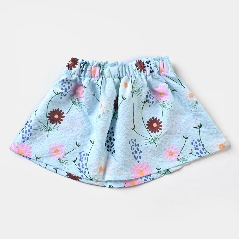 Men's Pants with Antimicrobial TreatmentInfant Girls Seersucker Skirt Printed-SKY BLUE