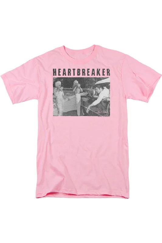 Men's Performance Shirts for SportsElvis Presley Heartbreaker Short Sleeve Adult Tee / T-Shirt Men's Performance Shirts for SportsElvis Presley Heartbreaker Short Sleeve Adult Tee / T-Shirt