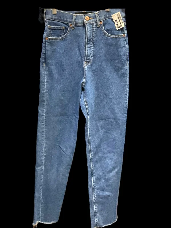 Men's Jeans in Unique PatternsJeans Straight By Express In Blue, Size: 0