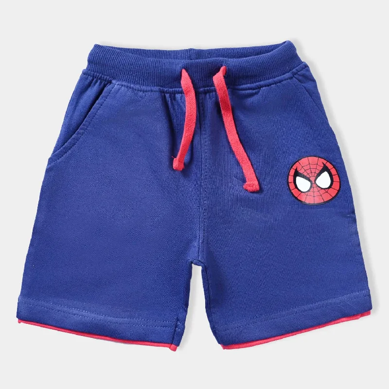 Men's Pants with Zippered PocketsBoys Cotton Terry Jersey Short Character-N.Peony