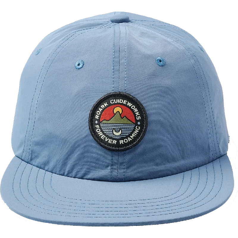 Oversized Fedora HatsSun Up Sun Down 6-Panel