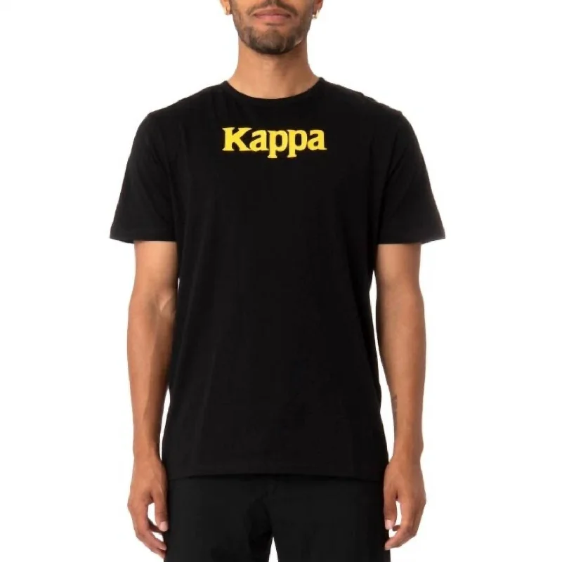 Casual Men's T-ShirtsAuthentic Runis Tee Shirt In Black