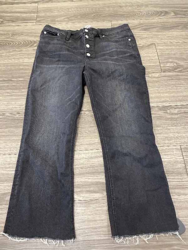 Men's Jeans with RipsJeans Boot Cut By J. Crew In Black, Size: 10l