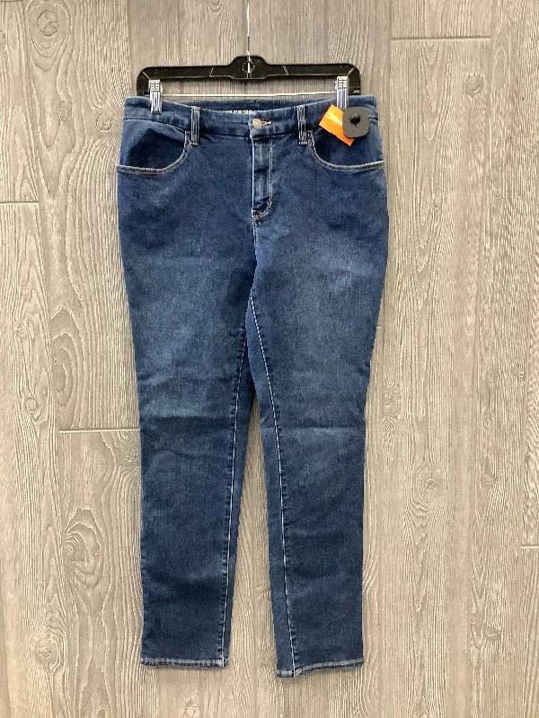 Men's Jeans with a Destroyed LookJeans Straight By Chicos In Blue, Size: 4
