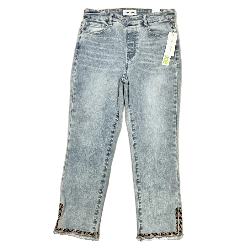 Men's Jeans Made from Recycled MaterialsJeans Straight By Tribal In Blue Denim, Size: 6
