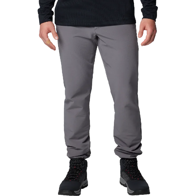 Men's Pants with Wrinkle-Resistant FabricMen's Black Mesa Warm Pant