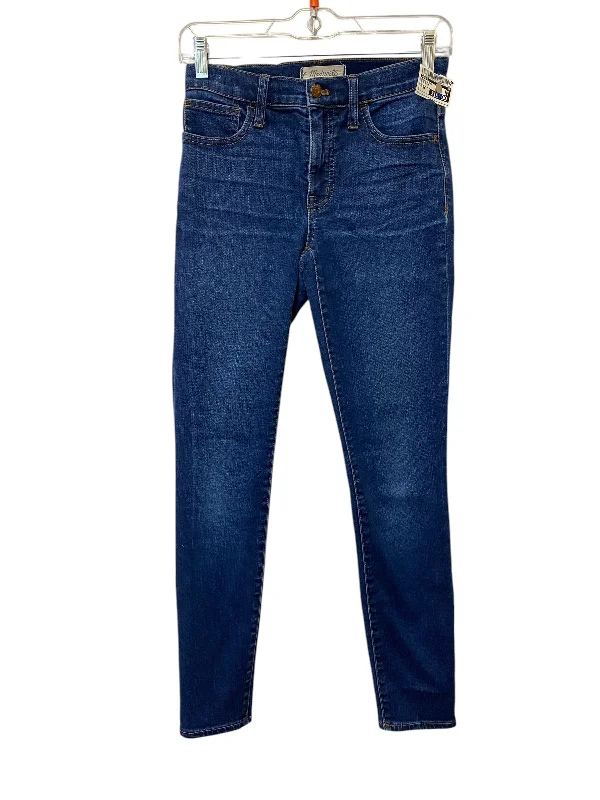 Men's Jeans with RipsJeans Skinny By Madewell In Blue Denim, Size: 24