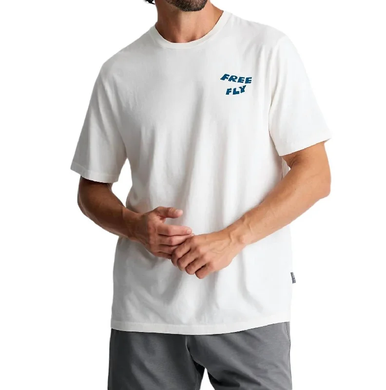 Men's Shirts with Bow TiesTwin Fin Tee In Bone