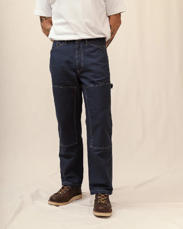 Layered Men's OverallsGarage Double Knee Pants - Navy