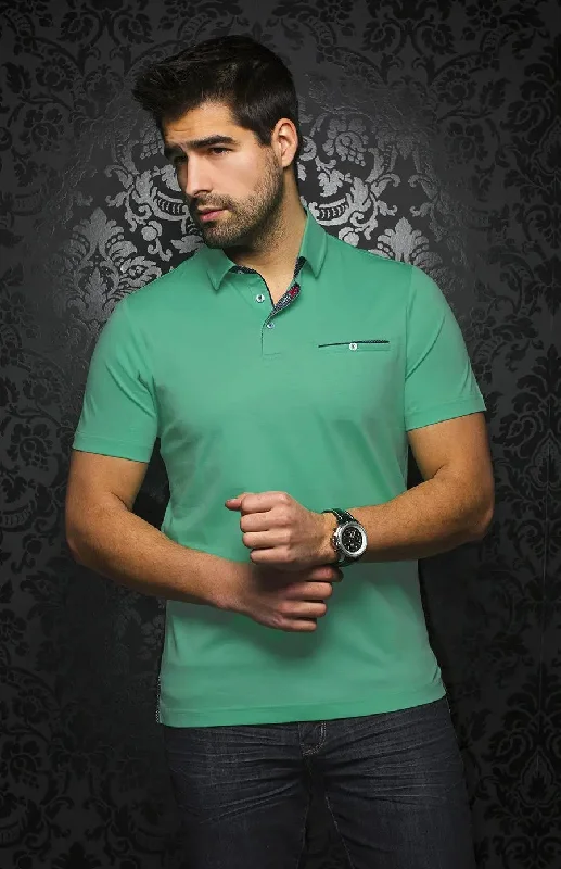 Layered Men's VestsAU NOIR | Polo | Mercury Mint
