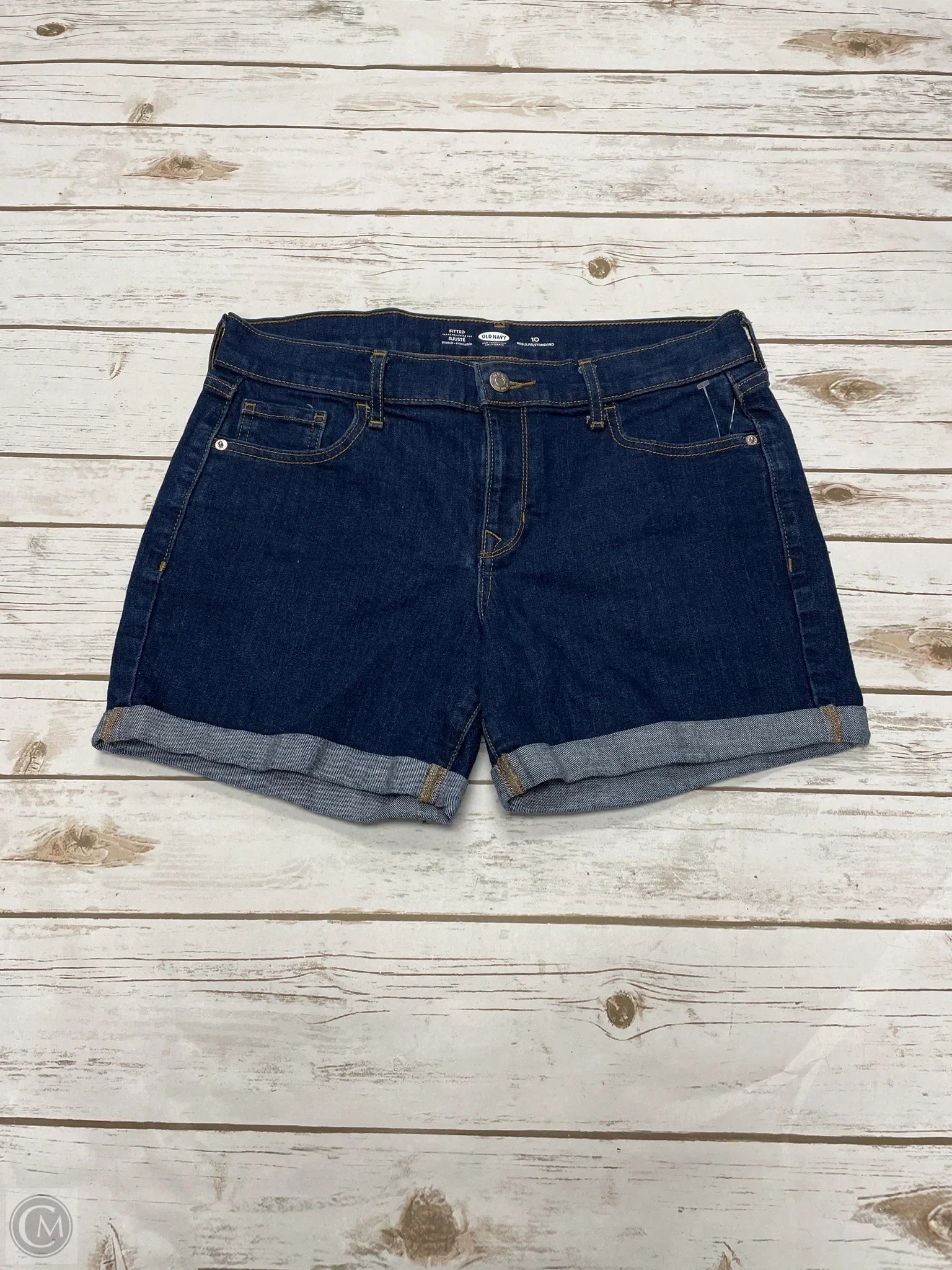 Men's Relaxed-Fit Pants for ComfortShorts By Old Navy In Blue Denim, Size: 10