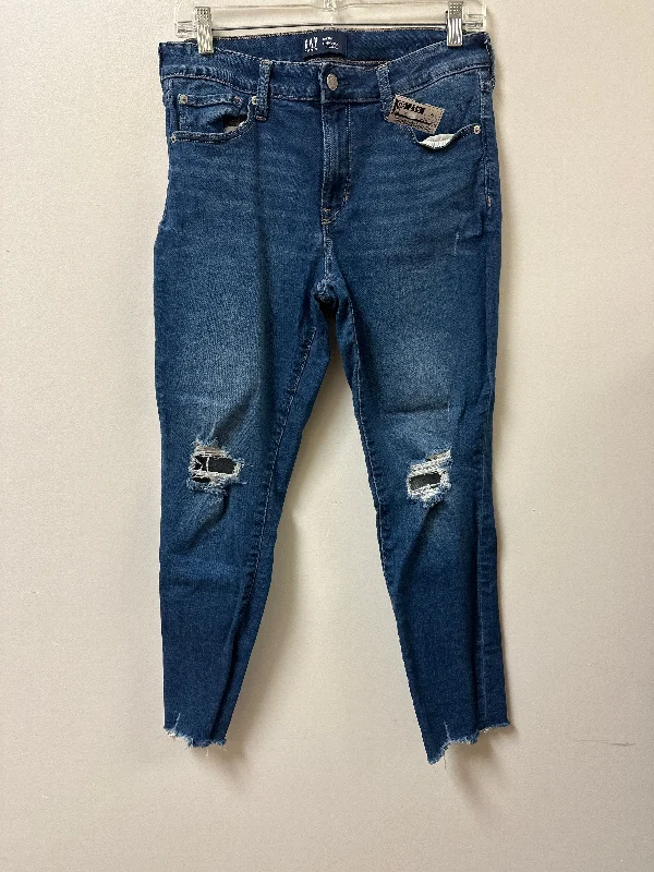 Latest Designer Men's JeansJeans Skinny By Gap In Blue Denim, Size: 10